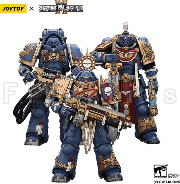 JOYTOY Warhammer 40,000 Ultramarines Heavy Relic Primus Rüstung, Actionfigur, 1/18, ab 14 Jahren - Bild 1