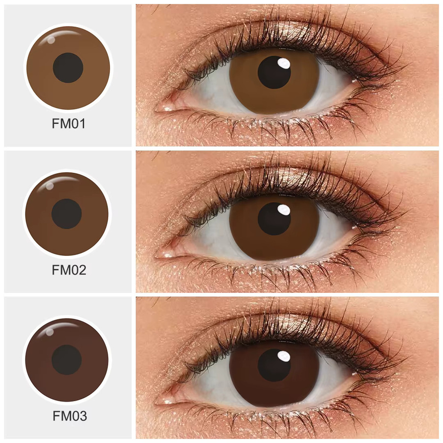 PSEYECHE Prothetische Kontaktlinsen für Farbblindheit, 14,2 mm, Jahreslinsen - Bild 2