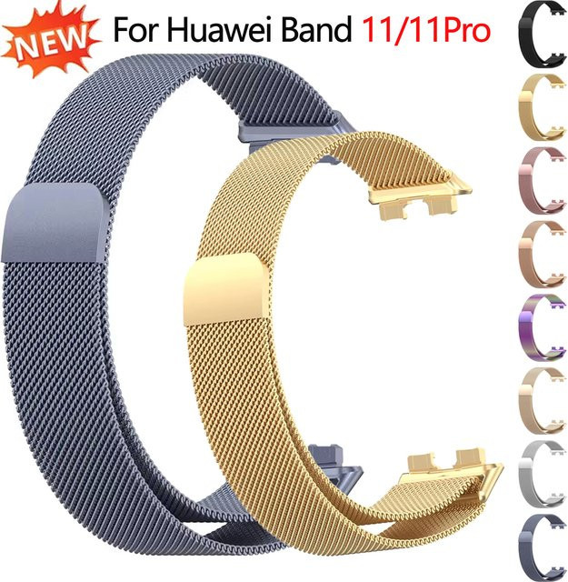 CAOWTAN Uhrenarmband Milanaise, Edelstahl, Unisex, Huawei Watch 11/11Pro/Band 11/11pro - Bild 1