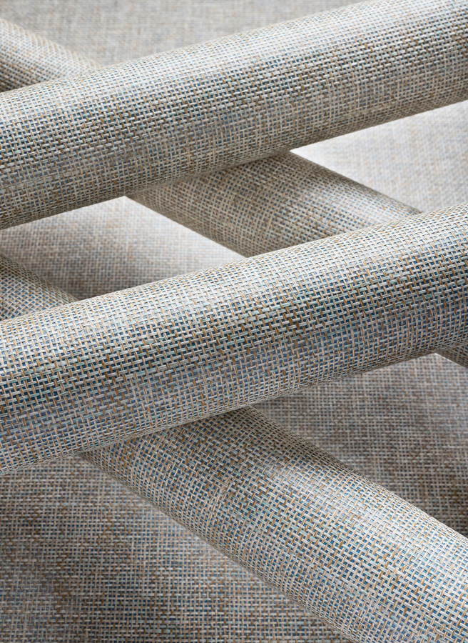 Thibaut Tapete Portage Mineral in Beige und Grau mit abstraktem Design - Bild 2