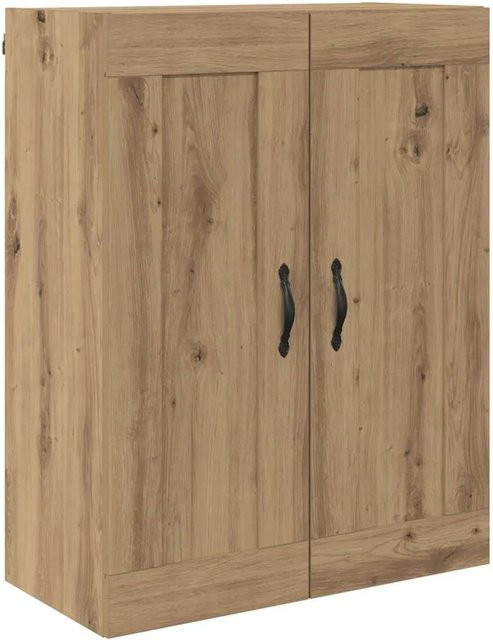 vidaXL Wandschrank Artisan-Eiche in Braun, modern Wandmontage aus Holzwerkstoff, B/T/H: 69,5 x 34 x 90 cm - Bild 1