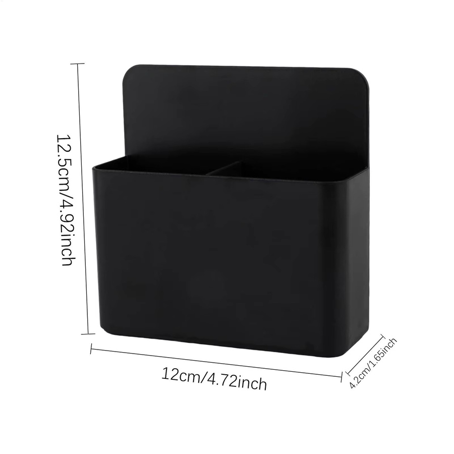 Magnetischer Stifthalter Aufbewahrungsorganizer für Whiteboard-Marker in Schwarz - Bild 3