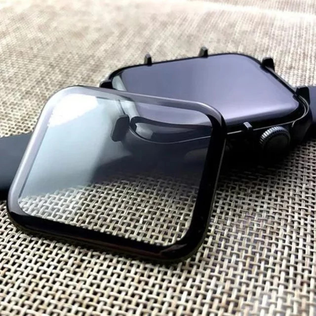 Apple Displayschutzfolie, Glasabdeckung, transparent, Apple Watch Zubehör - Bild 1