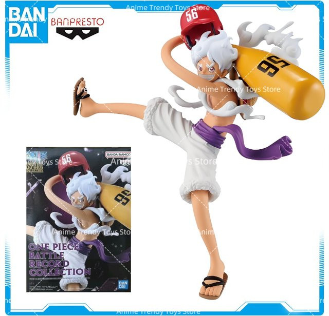 Bandai One Piece Monkey D. Luffy Gear 5 II Baseball Battle Record Anime-Figur - Bild 1