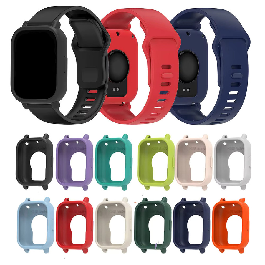 Xiaomi Silikon-Schutzhülle für Redmi Watch 5 Lite, green - Bild 2