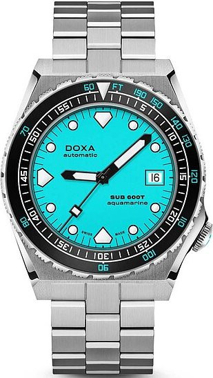 Doxa SUB600T Aquamarine Armbanduhr, Automatik, Edelstahl, 40 mm, Herren - Bild 1