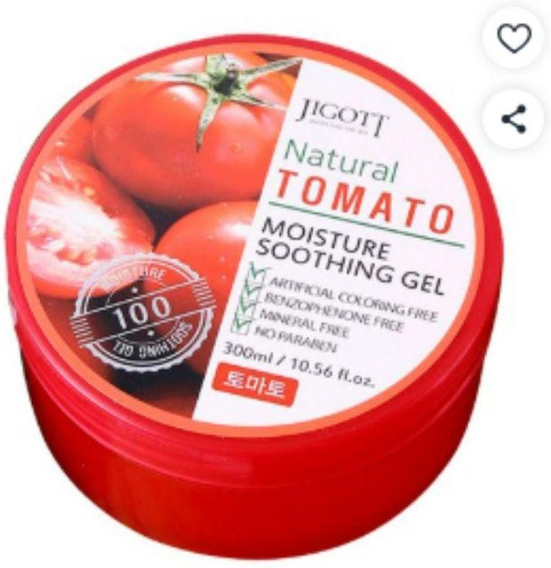 JIGOTT Tomaten Feuchtigkeits Beruhigungs Gel, 300 ml, Gesicht & Körper - Bild 1