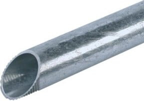 Fränkische Stahlrohr Gewinde-ES-V50 verzinkt silber B: 50,0 cm, H: 46,2 cm - Bild 1