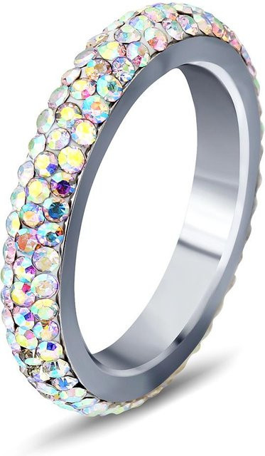 the BAY Ring Edelstahl, Diamant, gray, Damen, Größe 8 - Bild 1