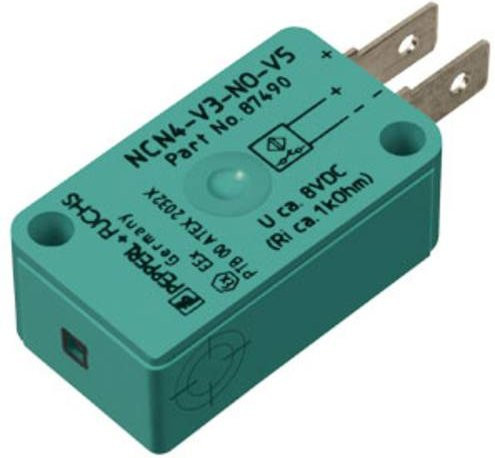 Pepperl+Fuchs Induktiver Sensor NCN4-V3-N0-V5 12xG1xxD 70133089 NAMUR in Grün - Bild 1