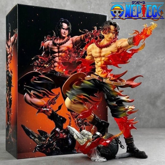 Bandai One Piece Portgas D. Ace Actionfigur aus PVC in Multicolor als stehende Anime-Statue - Bild 1