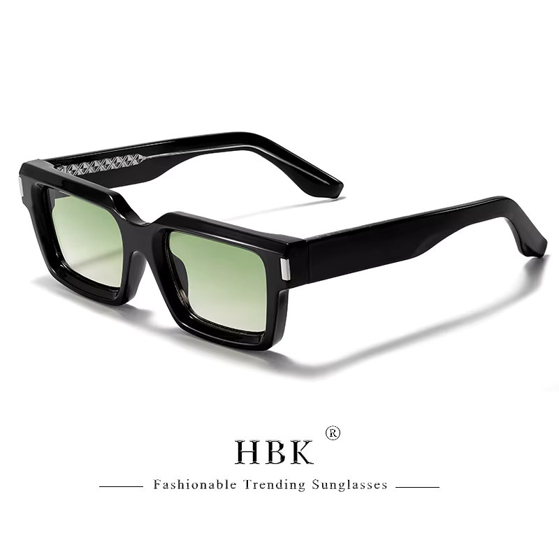 HBK Sonnenbrille, Quadratisch, Vollrand, Kunststoff, Unisex - Bild 3