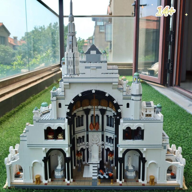 Hot Toys Große Weiße Bausteine, Sammlungsmodell, 8278 Teile, ab 14 Jahren - Bild 1