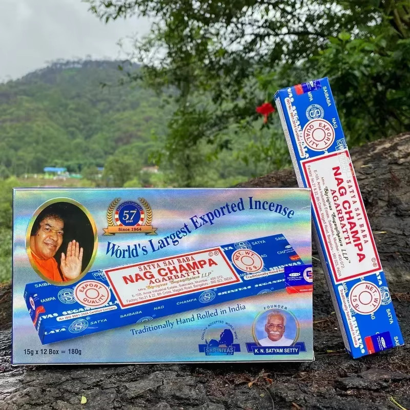 Satya Original Räucherstäbchen für Meditation mit Palo Santo, Weißem Salbei und Sandelholz - Bild 3