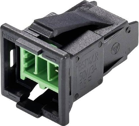 Wieland Electric 93.422.0353.1 Geräteanschluss in Schwarz und Grün - Bild 1