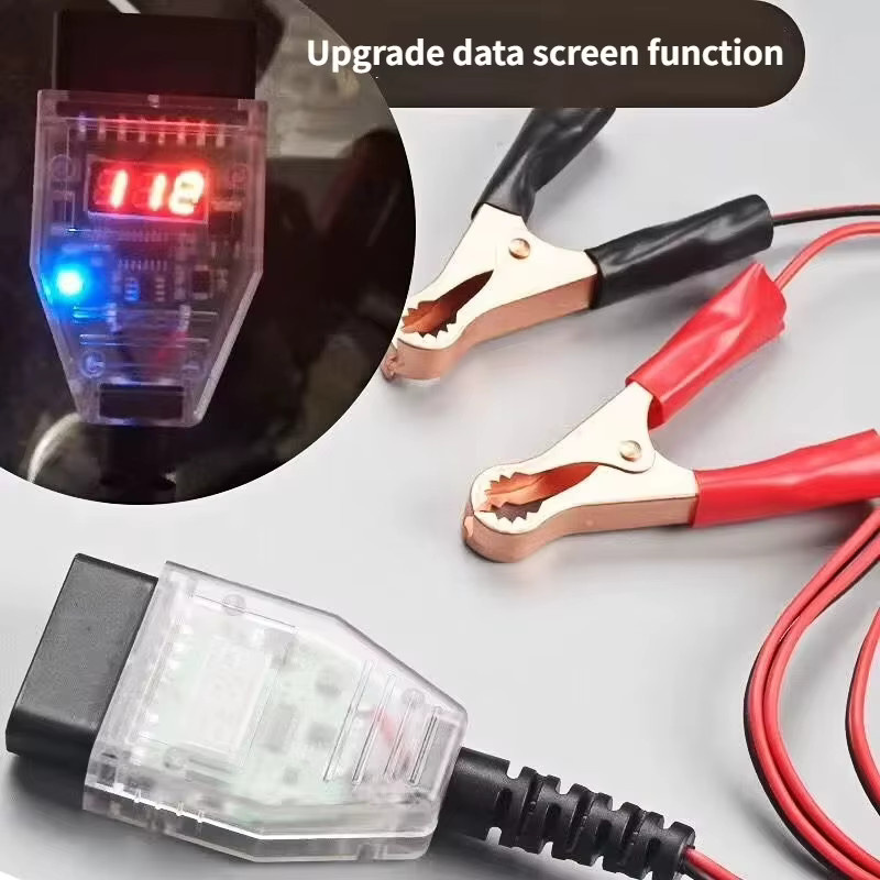 YIQIXIN OBD2 Universal Automotive Batterie Ersatz Werkzeug zur ECU Notstromversorgung und zum Speicherschutz für dein Auto - Bild 3