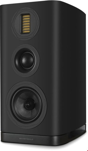 Wharfedale EVO 5.2 Passive Kleinlautsprecher und Regallautsprecher, Schwarz, Paar - Bild 1