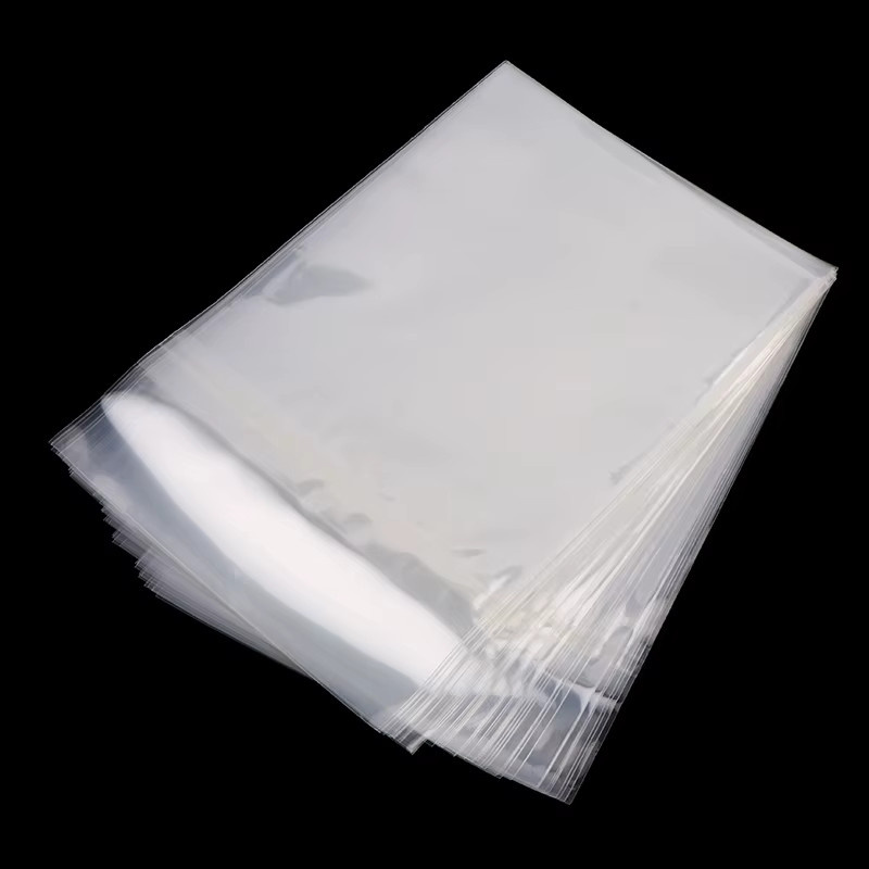 50er Set Transparente DVD und Blu-ray Schutzhüllen Staubdichte Aufbewahrungstaschen mit Selbstklebeverschluss B: 15,1 cm, H: 19,8 cm - Bild 2