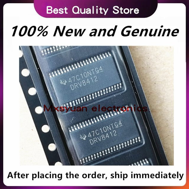 5er-Set Mxsyuan DRV8412DDWR DRV8412DDW HTSSOP44 integrierter Treiber in Schwarz - Bild 1