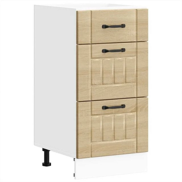 Küchenunterschrank DELUKE MARO mit Schublade in Sonoma-Eiche, B: 40 cm, T: 46 cm, H: 81,5 cm - Bild 1