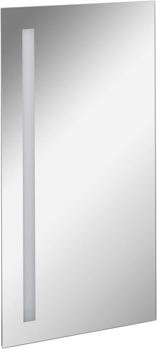Fackelmann Spiegelelement MIRRORS mit Ambientebeleuchtung, grau, B/H/T: 40 x 75 x 2,3 cm - Bild 1