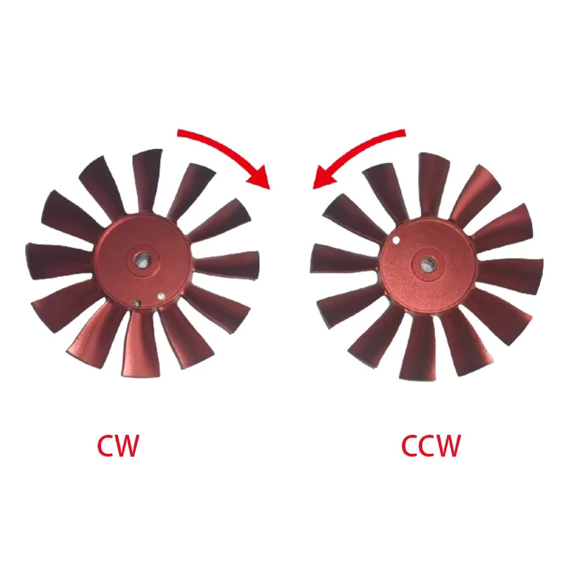 JP Kanalventilator Ganzmetall-EDF, Rot - Bild 3