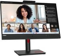 Lenovo ThinkVision T24mv-30 LED-Monitor, 23.8 Zoll Full HD IPS Display, Schwarz, mit 5MP Webcam und USB-C Hub - Bild 1