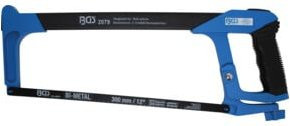 BGS Profi-Bogensäge extra schwer in Blau inklusive 300 mm HSS-Sägeblatt - Bild 1