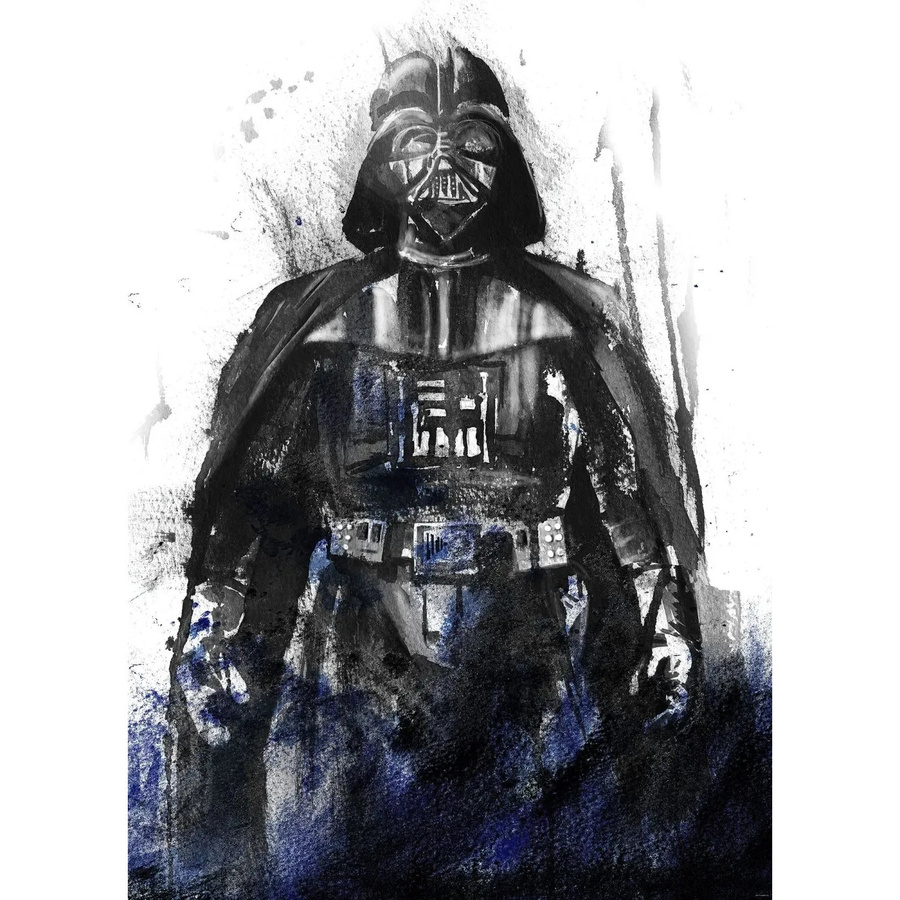 Disney Star Wars Fototapete Darth Vader Vlies in Anthrazitgrau und Blau B: 280 cm, H: 200 cm - Bild 2