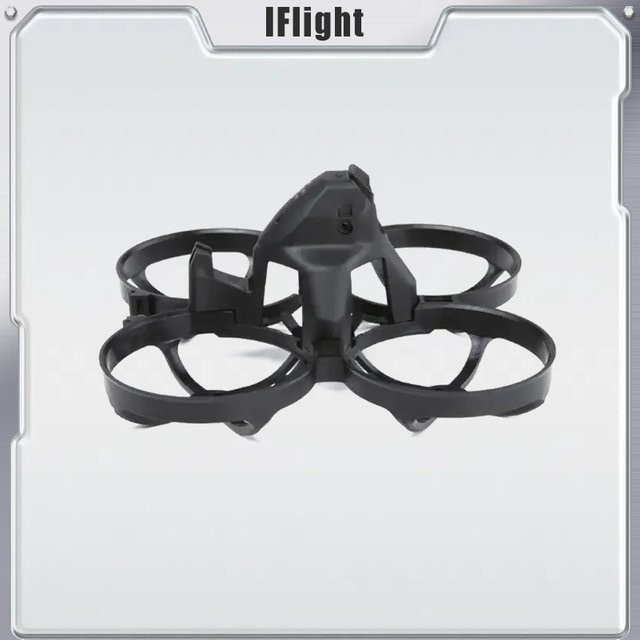 IFlight Alpha A85 Whoop 85 mm FPV-Rahmen in Schwarz mit 2 Zoll Propellern und Baldachin für deine RC-Drohne - Bild 1