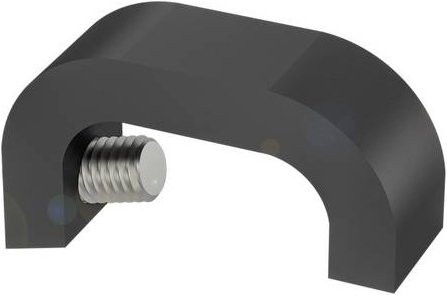 Balluff Haltewinkel BMF 32-HW-13 BAM00MT aus Aluminium in Schwarz - Bild 1
