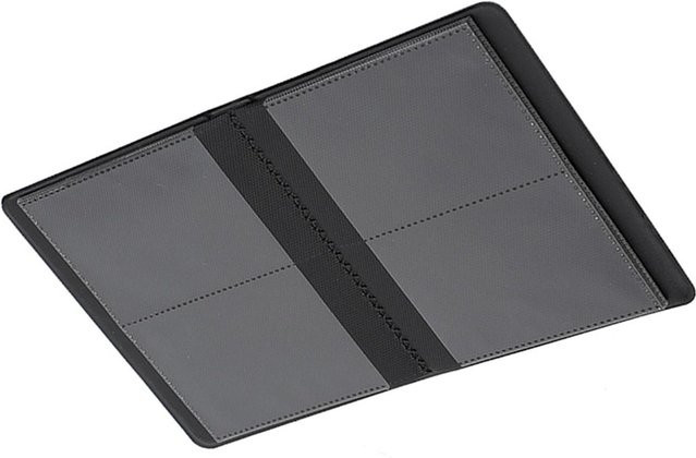 TOMTOP JMS Mini-Fotoalbum mit 64 Taschen in Rosa, Schwarz, Blau und Grau - Bild 1