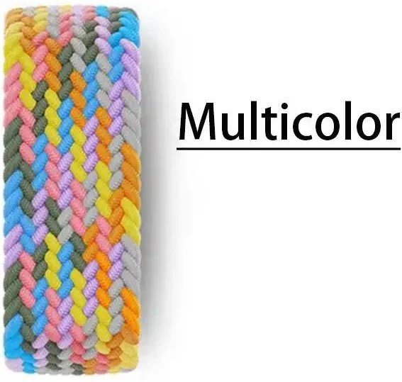 CAOWTAN Uhrenarmband Nylon, Solo Loop, Bunt, Unisex - Bild 1