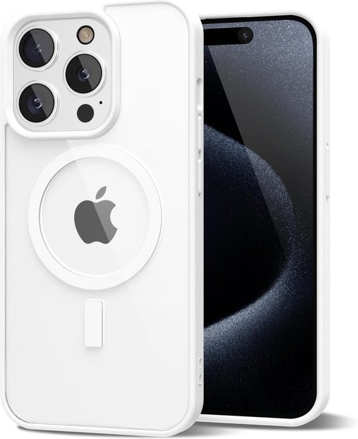 Ahowie MagSafe Schutzhülle für iPhone 15 Pro Max, 14 Plus, 13 Mini, 12, 11, X, Xs, Xr, Se, transparent - Bild 1