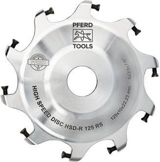 PFERD HSD-R 125 RS ALUMASTER Trennscheibe in Silber, Durchmesser: 125 mm - Bild 1