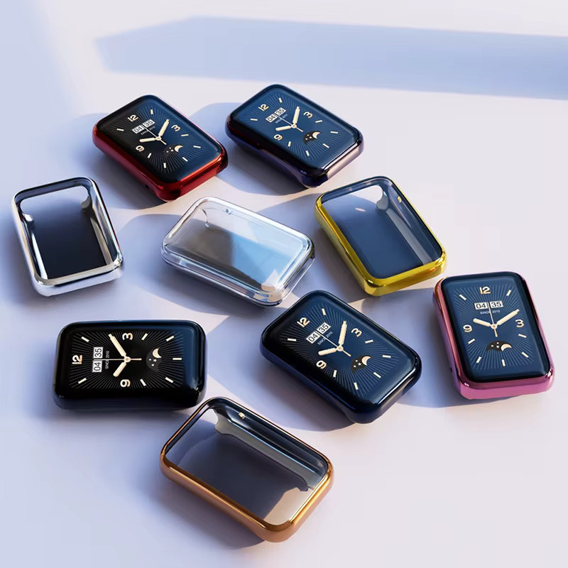 Xiaomi Schutzhülle für Mi Band 7 Pro, TPU, Roségold - Bild 1