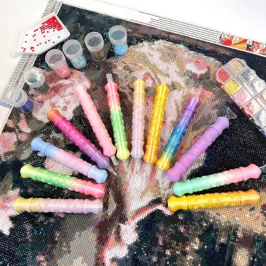 Ersatz-Stiftköpfe für 5D-Diamant-Malsets mit 5 multifunktionalen Spitzen in Multicolour aus Kunststoff - Bild 3