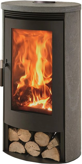 Panadero Kaminofen Baia Soap in Schwarz-Metallic mit 8 kW Leistung - Bild 1