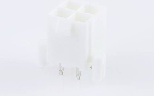 Molex Stiftgehäuse-Platine 39299049 in Weiß mit Goldkontakten - Bild 1