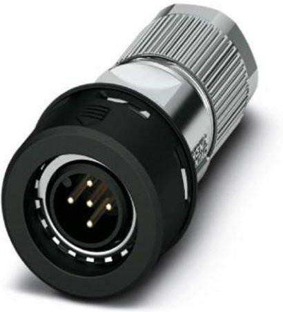 Phoenix Contact 1021815 Sensor-Aktor-Steckverbinder Stecker gerade, 5 Polzahl, schwarz - Bild 1