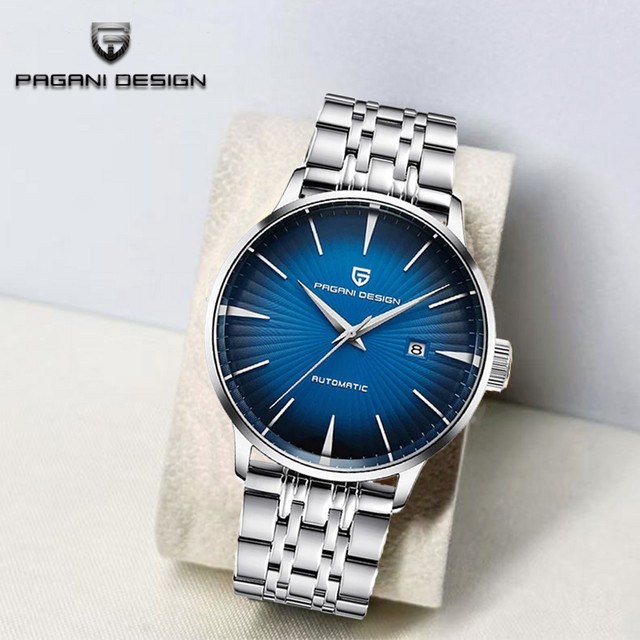 Pagani Design Armbanduhr, Automatik, Edelstahl, 43 mm, Herren - Bild 1