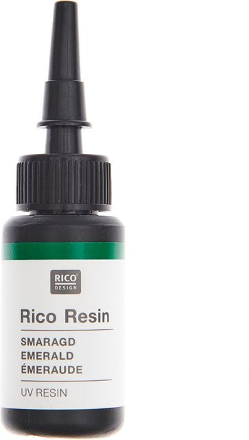 Rico Design UV Resin Smaragd in Grün und Multicolour - Bild 1
