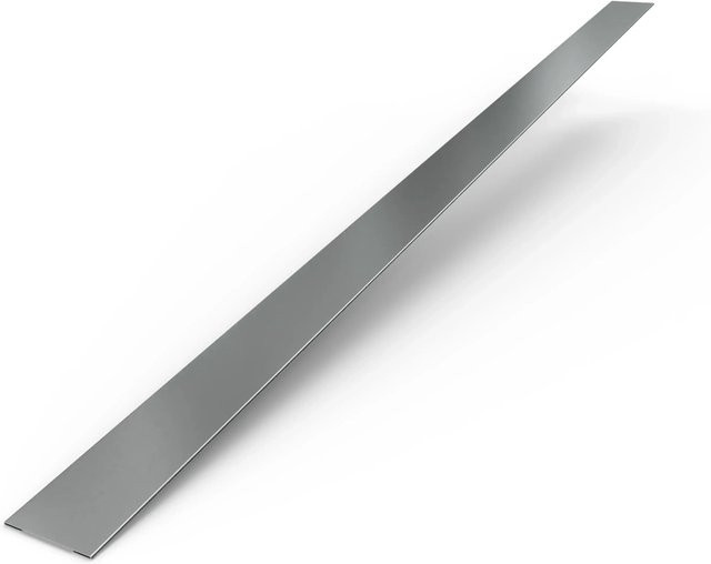 Smart Cover Solution Abdeckprofil aus verzinktem Stahl in Silber, B/H/L: 5 x 0,5 x 100 cm - Bild 1