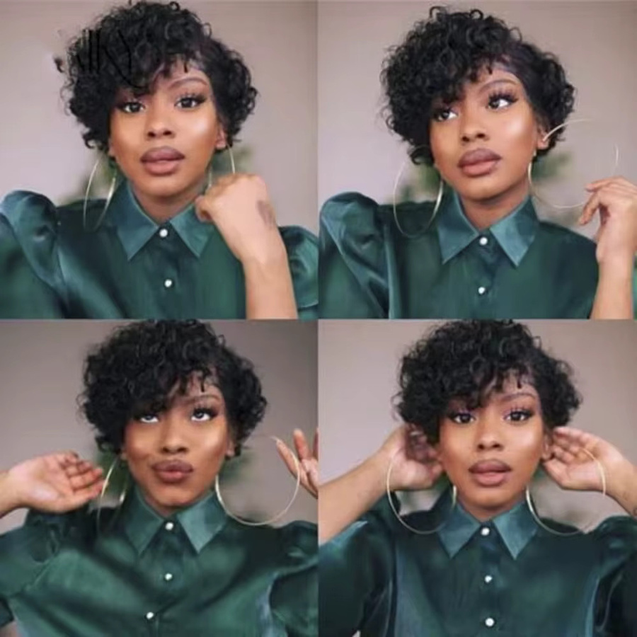 JACEY Haar Extensions, Mongolisches Afro, Tiefe Welle, Remy Echthaar - Bild 6