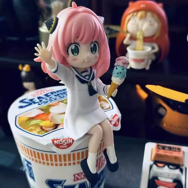 Bandai Spy × Family Ania beim Eis essen, Sitzende Figur, Kunststoff - Bild 3