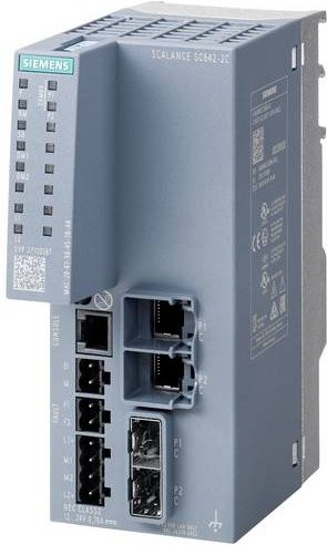 Siemens 6GK5642-2GS00-2AC2 Security-Element mit Ethernet/LAN in Grau - Bild 1