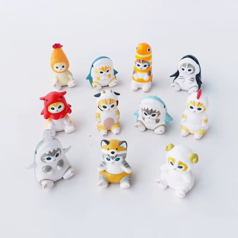 Mofusand Meerestiere Ebi Nyan Hai-Katze, Actionfiguren, Einzelfigur - Bild 2