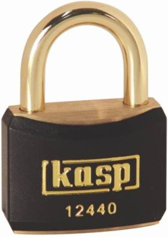 KASP Vorhängeschloss K12440BLAA1 aus Messing in Gold, 40 mm, gleichschließend - Bild 1