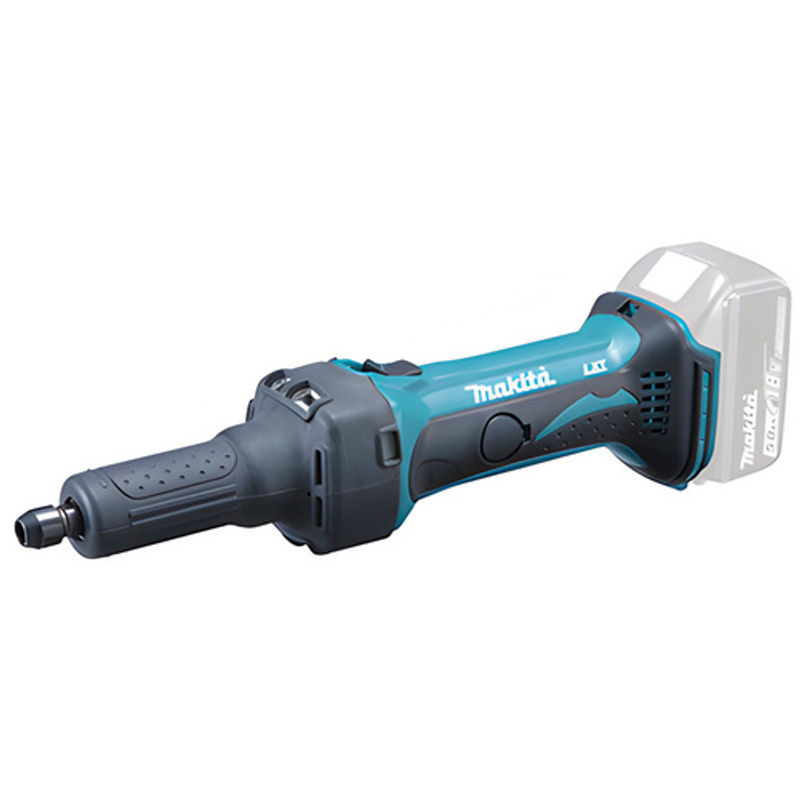 Makita Akku-Geradschleifer DGD800Z Solo-Version 18V in Blau/Schwarz/Petrol - Bild 2