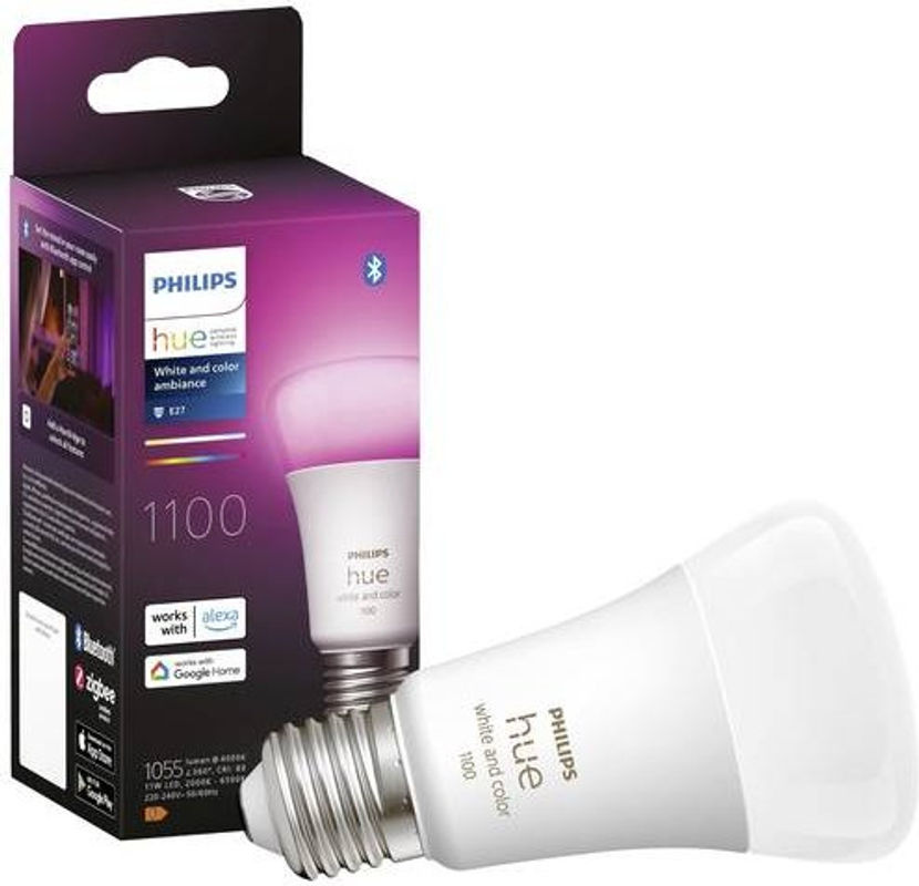 Philips Hue White & Color Ambiance LED-Leuchtmittel E27, 11 W - Bild 2